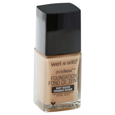 Wet N Wild Photo Focus Foundation Buff Bisque - 1 Fl. Oz. - Image 1