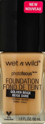 Wet N Wild Photo Focus Foundation Golden Beige - 1 Fl. Oz. - Image 2