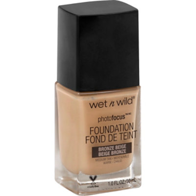 Wet N Wild Photo Focus Foundation Bronze Beige - 1 Fl. Oz.