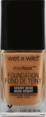 Wet N Wild Photo Focus Foundation Desert Beige - 1 Fl. Oz. - Image 2