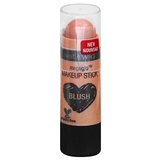 Wet N Wild MegaGlo Makeup Stick Blush Peach Bums - 0.21 Oz