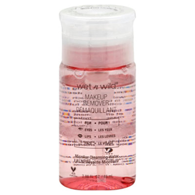 Wet N Wild Makeup Remover Micellar Cleansing Water - 2.88 Fl. Oz.