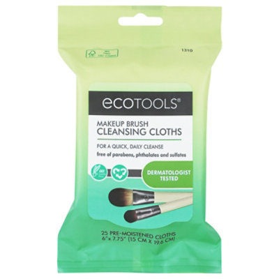 Paris Ecotools Makeup Br Clnsg Clths - 25 Count - Image 3