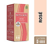 Bota Box Dry Rose Wine California - 3 Liter