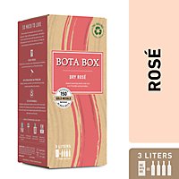 Bota Box Dry Rose Wine California - 3 Liter - Image 1
