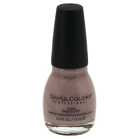 SinfulColors Professional Nail Polish Taupe is Dope! 2189 - 0.5 Fl. Oz.