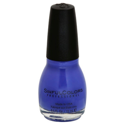 SinfulColors Nail Color Bluz Cruz 2191 - 0.5 Fl. Oz.