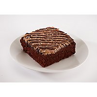 Bakery Cake Chocolate Cube With Ghirardelli - Each - Image 1