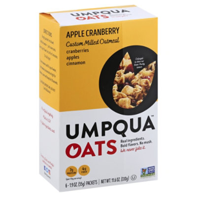 Umpqua Oats Apple Cranberry - 6-1.9 Oz