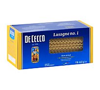 De Cecco Pasta No. 1 Lasagne Box - 1 Lb
