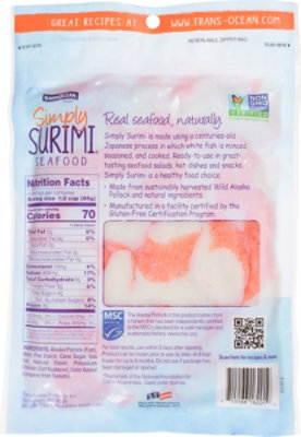 Trans Ocean Simply Surimi Flakes - 12 Oz - Image 4
