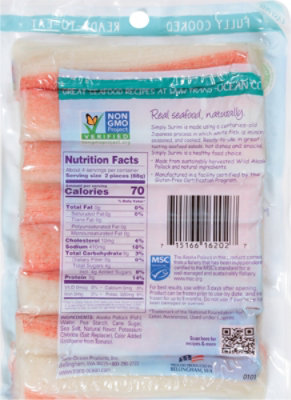 Trans Ocean Simply Surimi Sticks - 12 Oz - Image 4