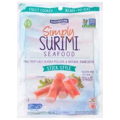 Trans Ocean Simply Surimi Sticks - 12 Oz - Albertsons