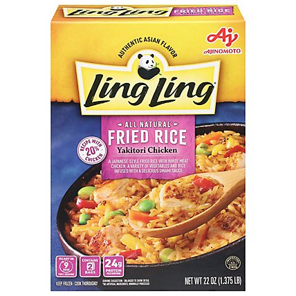 Ling Ling Fried Rice Yakitori Chicken - 2-11 Oz - Image 1