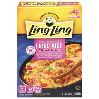 Ling Ling Fried Rice Yakitori Chicken - 2-11 Oz