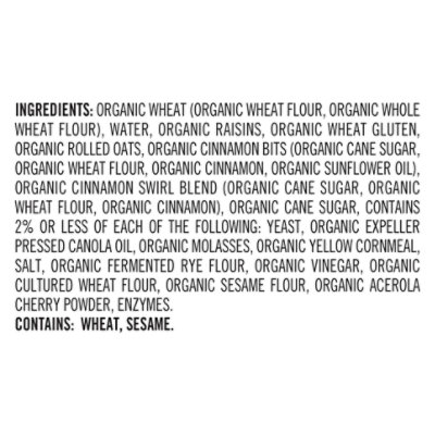 Daves Killer Bread Cinnamon Raisin Remix Bagel Organic 5 Count - 16.75 Oz - Image 4