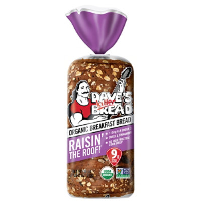 Dave's Killer Bread Organic Cinnamon Raisin The Roof Bread- 18 Oz - Image 3