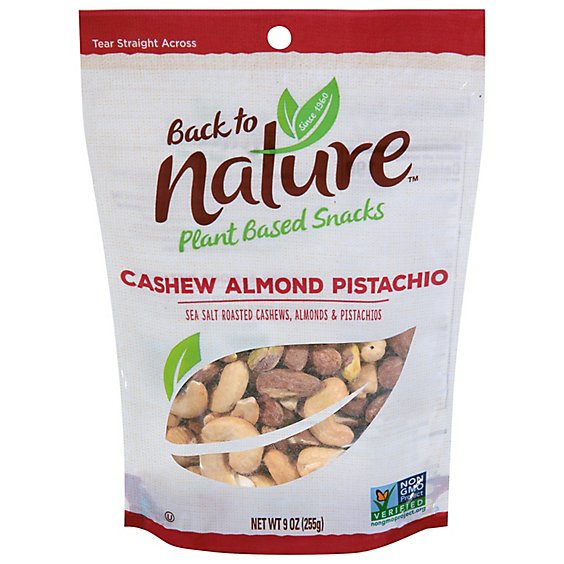 back to NATURE Cashew Almond Pistachio - 9 Oz