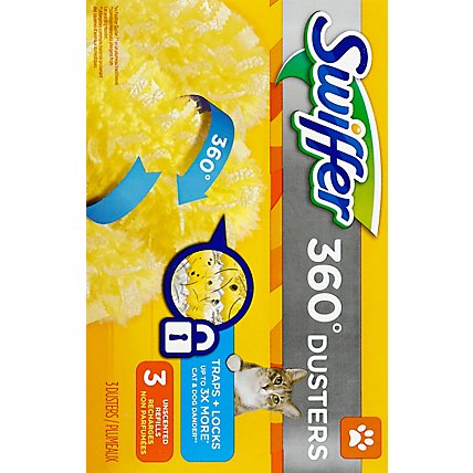 Swiffer Dusters 360 Degrees Refills Unscented - 3 Count - Image 3