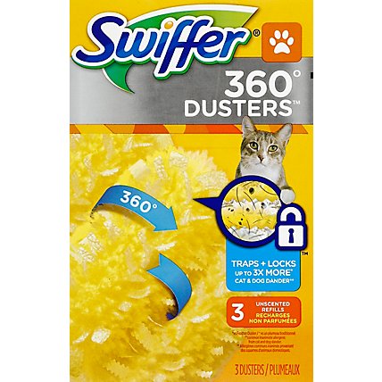 Swiffer Dusters 360 Degrees Refills Unscented - 3 Count - Image 2