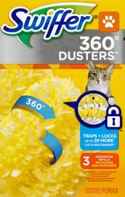 Swiffer Dusters 360 Degrees Refills Unscented - 3 Count - Image 2