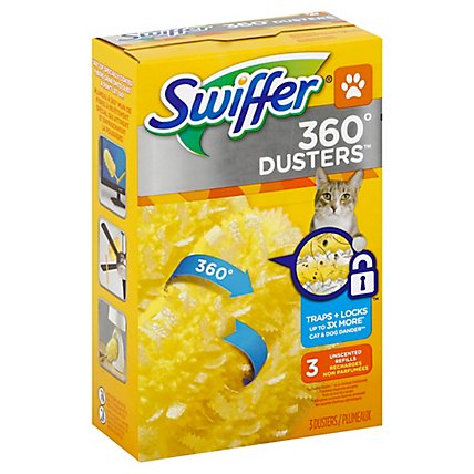 Swiffer Dusters 360 Degrees Refills Unscented - 3 Count - Image 1