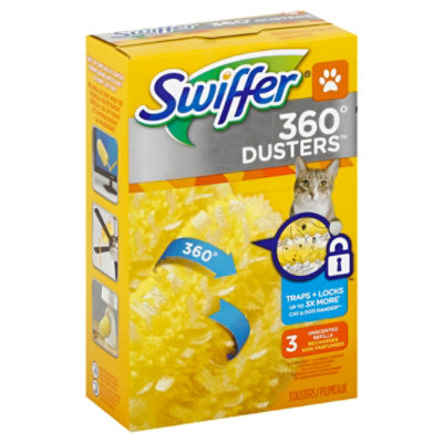 Swiffer Dusters 360 Degrees Refills Unscented - 3 Count