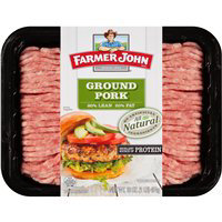 Farmer John 80% Lean Natural Ground Pork 20% Fat - 16 Oz