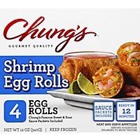 Chungs Egg Rolls Shrimp - 8 Oz - Image 2