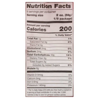 Montabello Pasta Organic Penne Rigate Bag - 16 Oz - Image 3