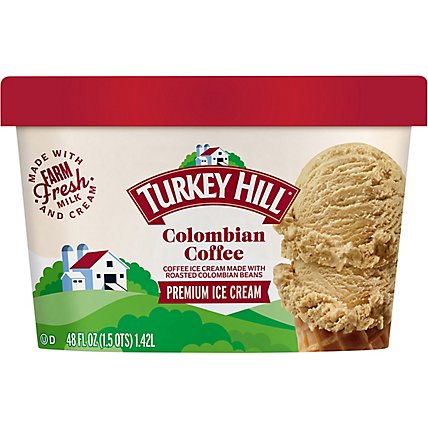 Turkey Hill Ice Cream Colombian Coffee - 48 Fl. Oz. - Image 2