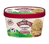 Turkey Hill Ice Cream Colombian Coffee - 48 Fl. Oz.
