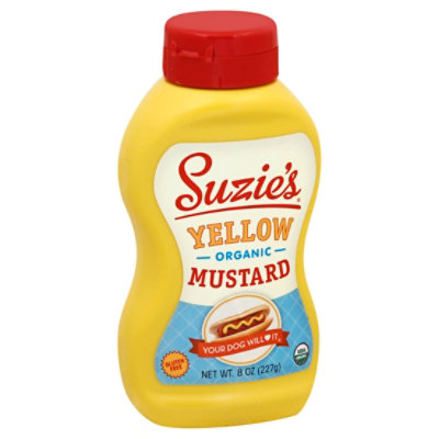 Suzies Mustard Yellow Org - 8 Oz - Image 1