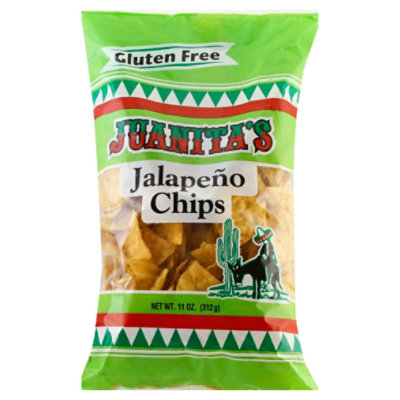 Juanitas Gluten Free Jalapeno Chips - 11 Oz - Image 1