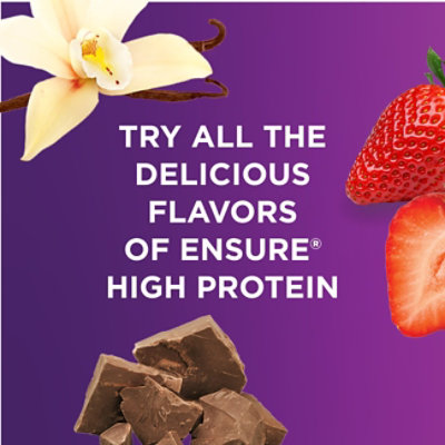 Ensure High Protein Nutrition Shake Ready To Drink Strawberry - 6-8 Fl. Oz. - Image 4