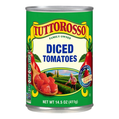 Tuttorosso Tomatoes Diced - 14.5 Oz - Image 3