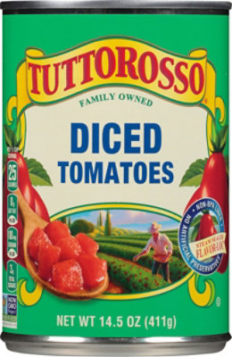 Tuttorosso Tomatoes Diced - 14.5 Oz - Image 2