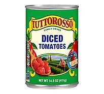 Tuttorosso Tomatoes Diced - 14.5 Oz