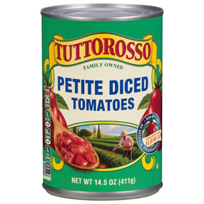 Tuttorosso Tomatoes Diced Petite - 14.5 Oz - Image 3