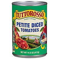 Tuttorosso Tomatoes Diced Petite - 14.5 Oz - Image 1