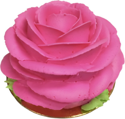 Bakery Cupcake Rose Jumbo - Each (170 Cal) - Image 1