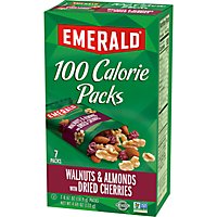 Emerald 100 Calorie Packs Walnuts & Almonds with Dried Cherries - 7-0.67 Oz - Image 7