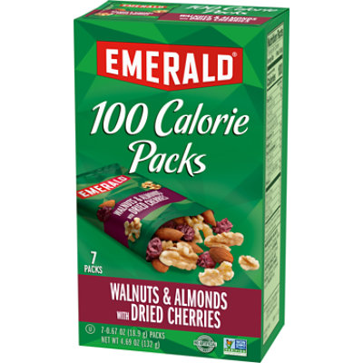 Emerald 100 Calorie Packs Walnuts & Almonds with Dried Cherries - 7-0.67 Oz - Image 9