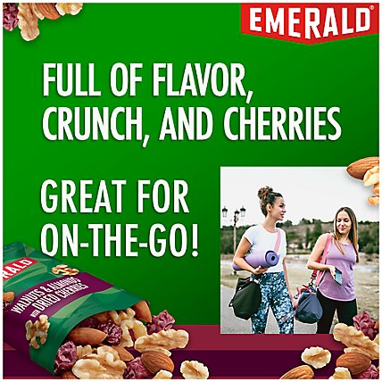 Emerald 100 Calorie Packs Walnuts & Almonds with Dried Cherries - 7-0.67 Oz - Image 2