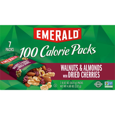 Emerald 100 Calorie Packs Walnuts & Almonds with Dried Cherries - 7-0.67 Oz - Image 6