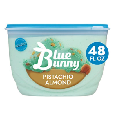 Blue Bunny Ice Cream Pistachio Almond - 48 Fl. Oz.