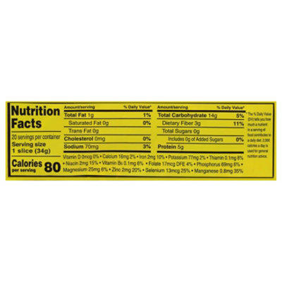 Food For Life Bread Sprouted Grain Flax - 24 Oz - Image 3