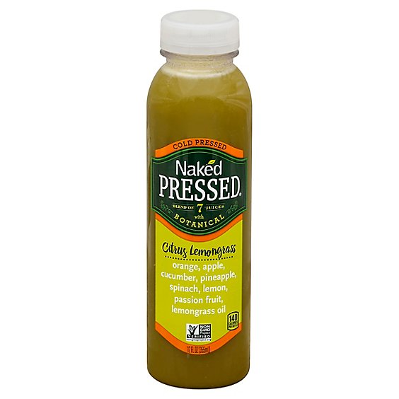 Naked Juice Citrus Lemon Grass - 12 Fl. Oz.