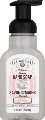 J.R. Watkins Hand Soap Foaming Grapefruit - 9 Fl. Oz. - Image 2