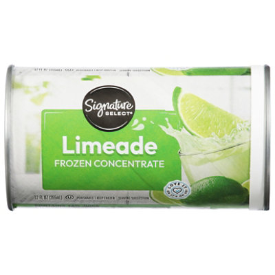 Signature SELECT Frozen Concentrate Limeade - 12 Fl. Oz. - Image 2